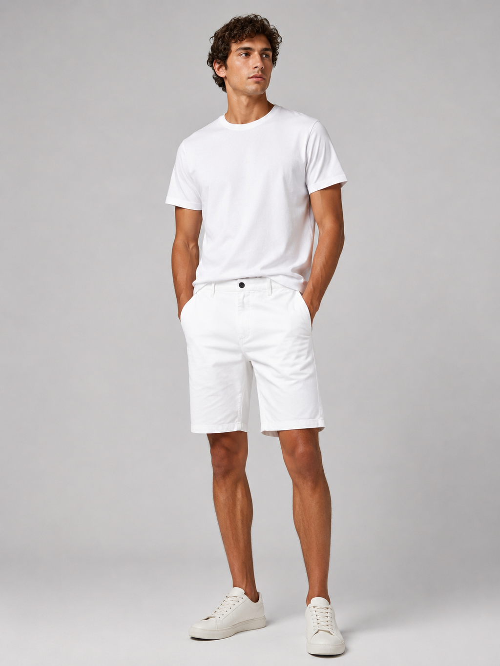 Shorts bianchi