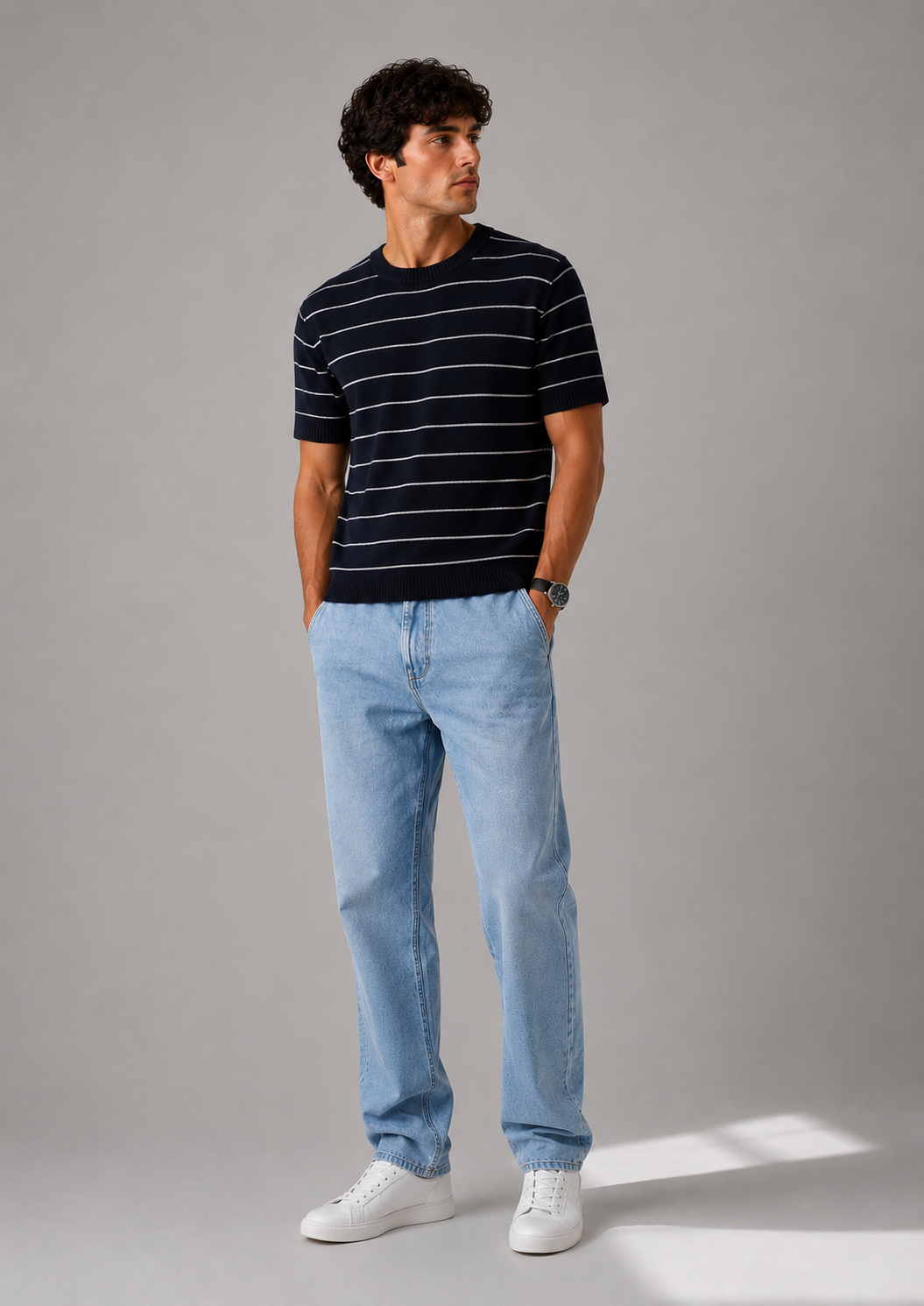 Stripes blu