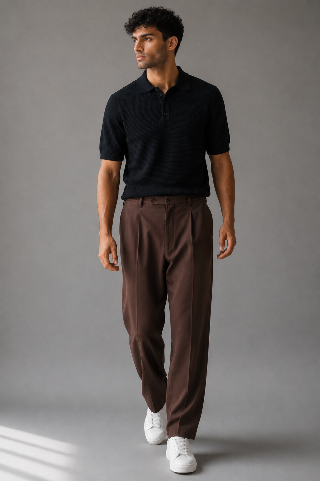 Brown linen