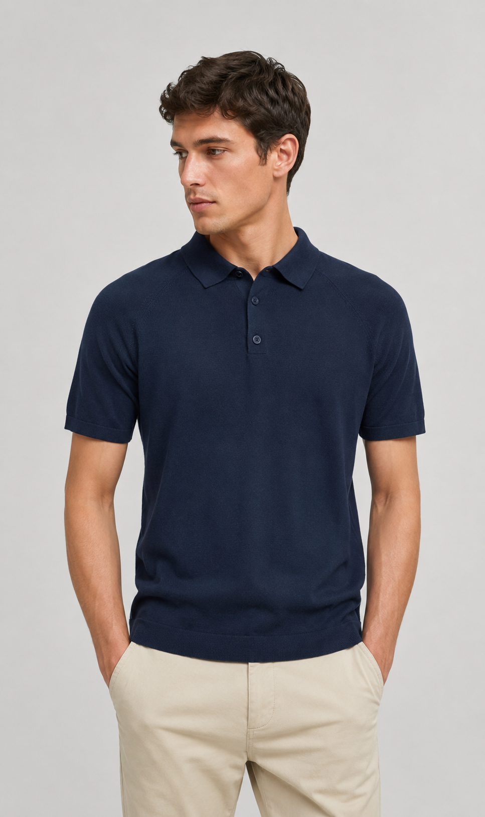 Navy polo